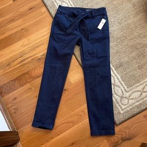 Anthropologie NWT Navy Pants